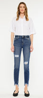 Declan High Rise Ankle Skinny Jeans - Official Kancan USA