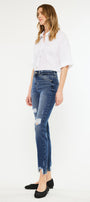 Declan High Rise Ankle Skinny Jeans - Official Kancan USA