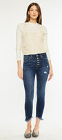 Winston High Rise Cropped Skinny Jeans - Official Kancan USA