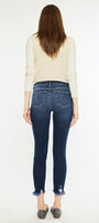 Winston High Rise Cropped Skinny Jeans - Official Kancan USA