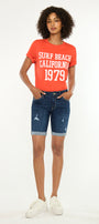Kimm Mid Rise Bermuda Shorts - Official Kancan USA