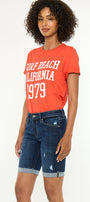 Kimm Mid Rise Bermuda Shorts - Official Kancan USA