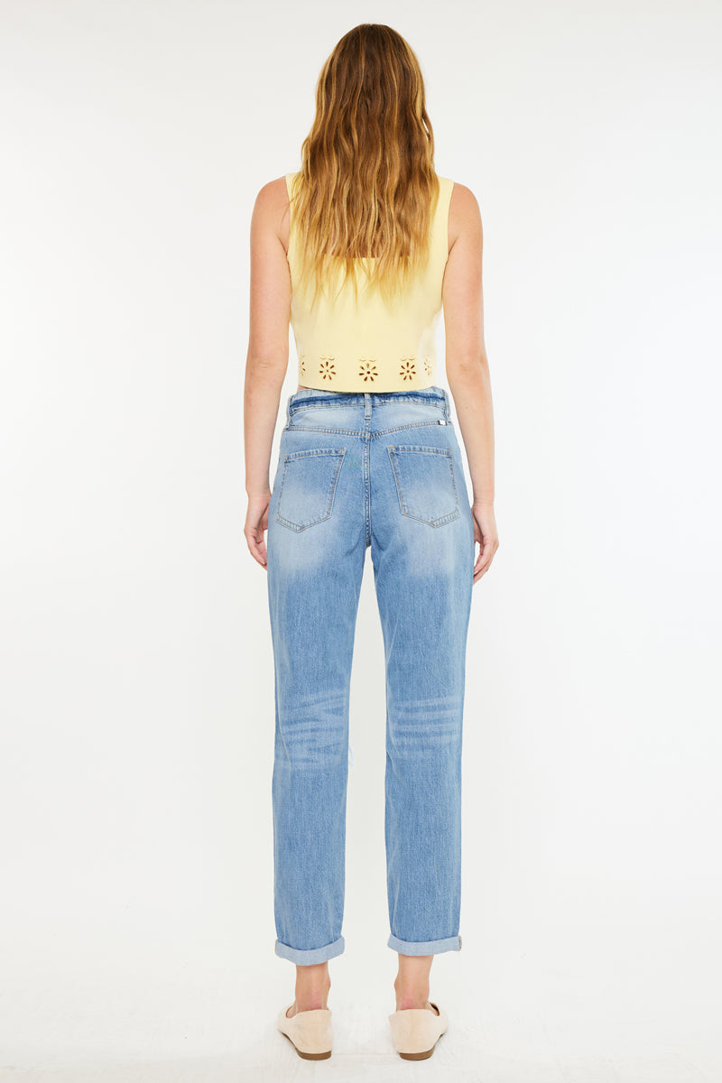 Bridget Ultra High Rise Mom Jeans - Official Kancan USA