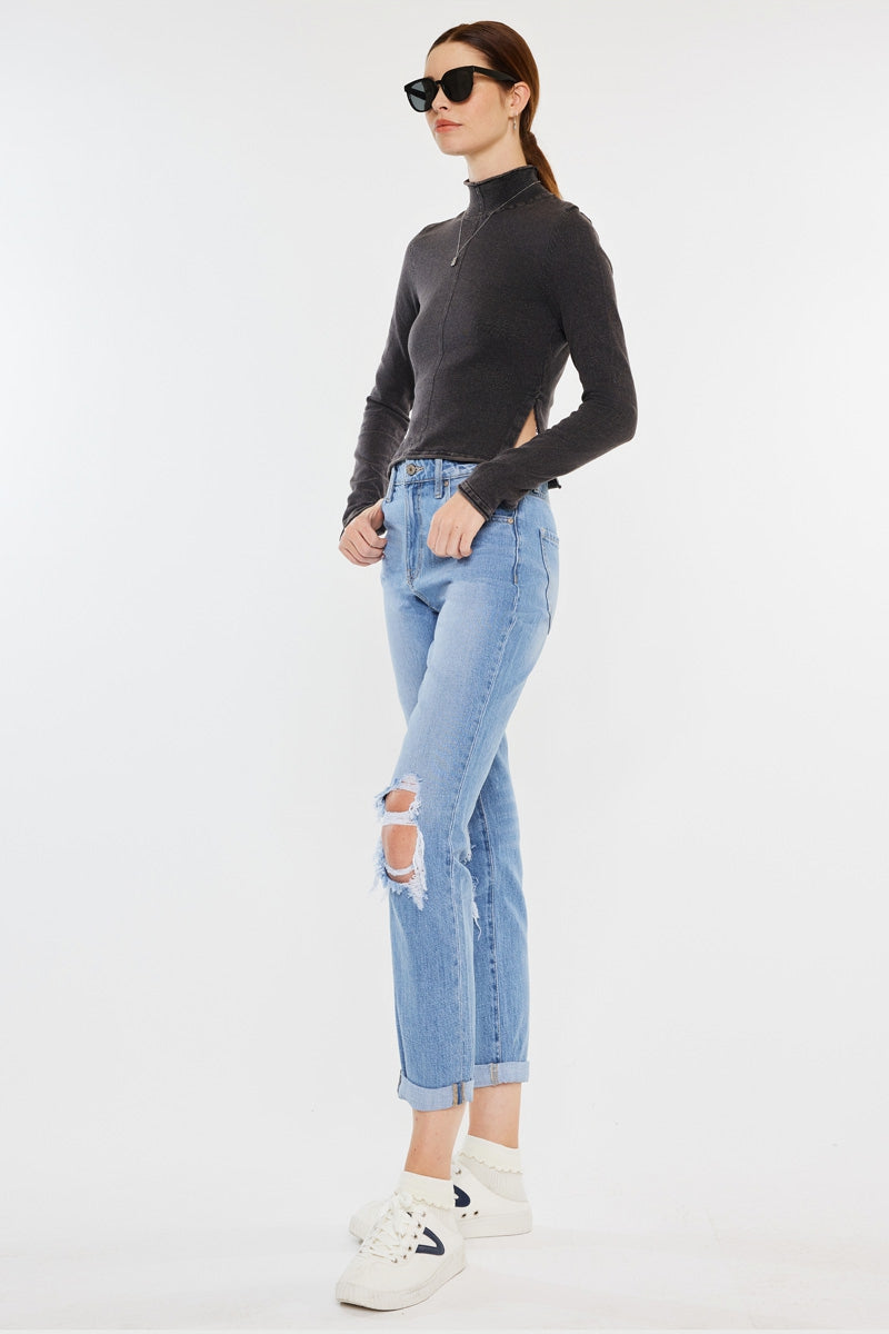 Bridget Ultra High Rise Mom Jeans - Official Kancan USA