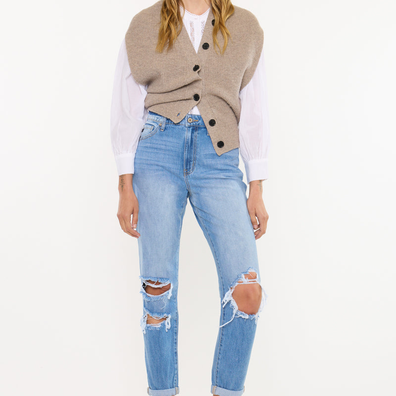 Bridget Ultra High Rise Mom - Official Kancan USA