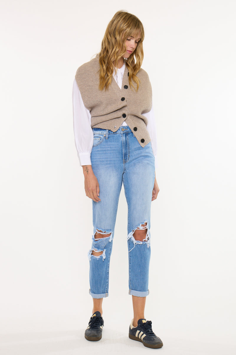 Bridget Ultra High Rise Mom - Official Kancan USA