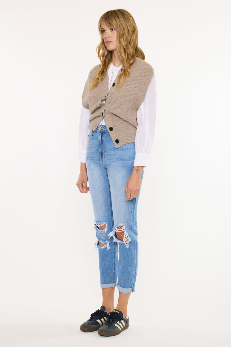 Bridget Ultra High Rise Mom - Official Kancan USA