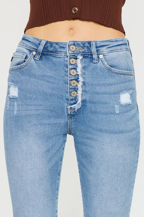 Tove Ultra High Rise Mom Jeans - Official Kancan USA