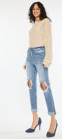 Tove Ultra High Rise Mom Jeans - Official Kancan USA