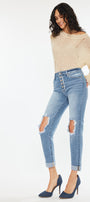Tove Ultra High Rise Mom Jeans - Official Kancan USA