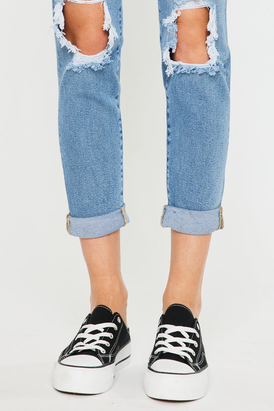 Tove Ultra High Rise Mom Jeans - Official Kancan USA