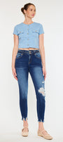 Gloria High Rise Ankle Skinny Jeans - Official Kancan USA