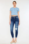 Gloria High Rise Ankle Skinny Jeans