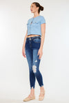 Gloria High Rise Ankle Skinny Jeans