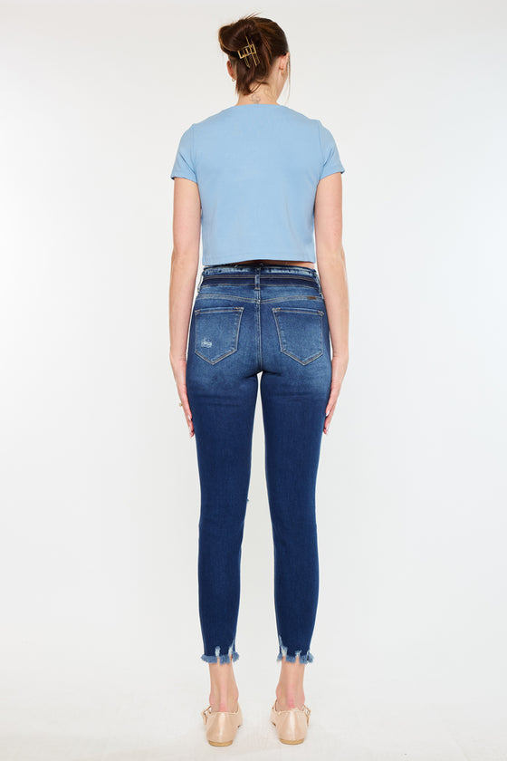 Gloria High Rise Ankle Skinny Jeans