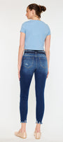 Gloria High Rise Ankle Skinny Jeans - Official Kancan USA