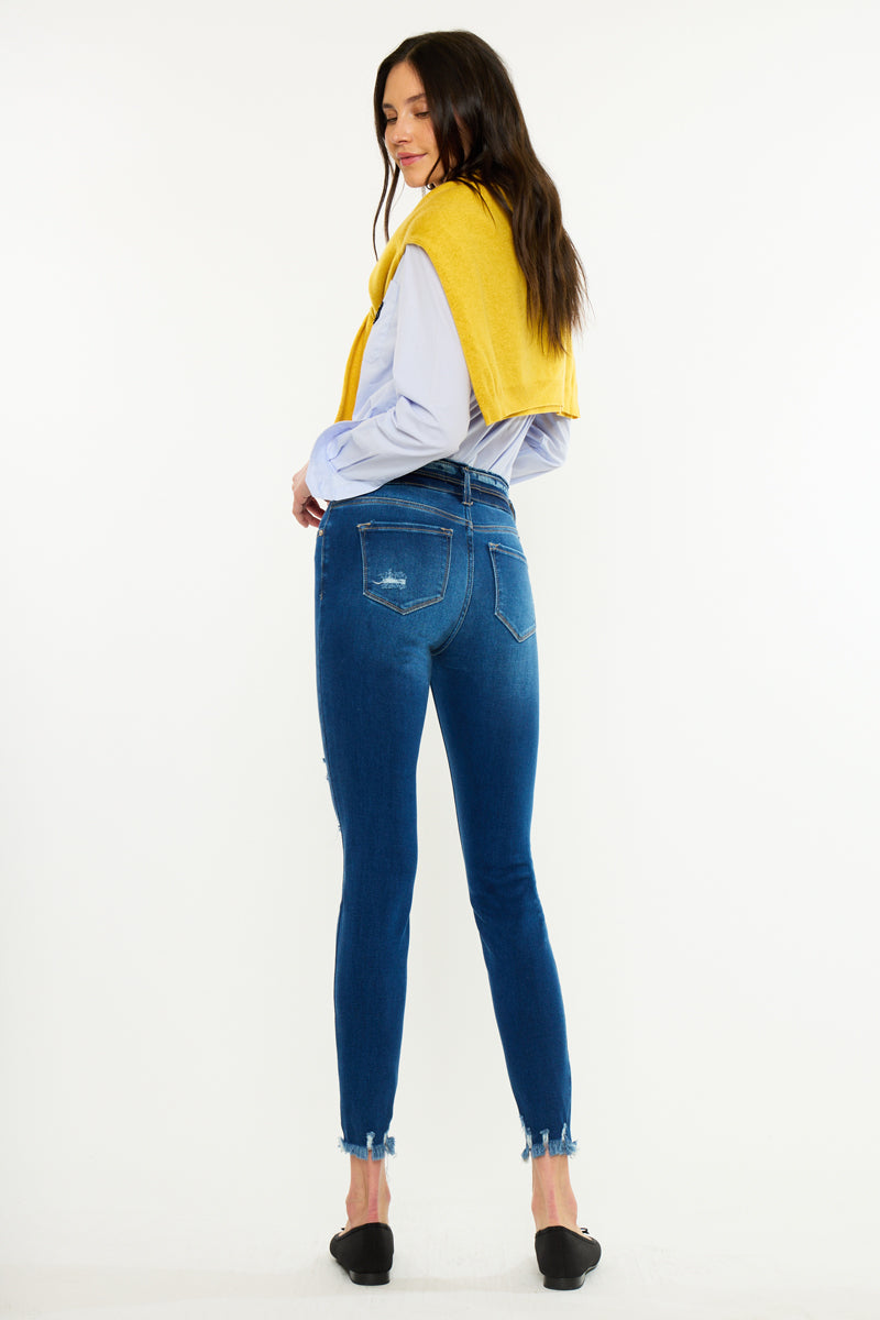 Gloria High Rise Ankle Skinny