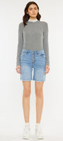 Sandy High Rise Bermuda Shorts - Official Kancan USA