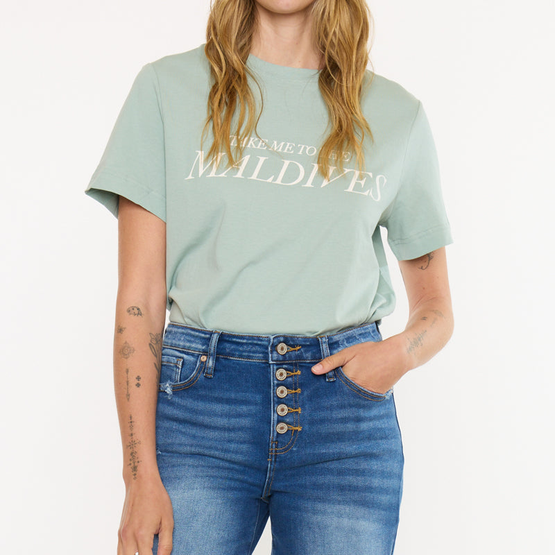 Sandy High Rise Bermuda Shorts - Official Kancan USA