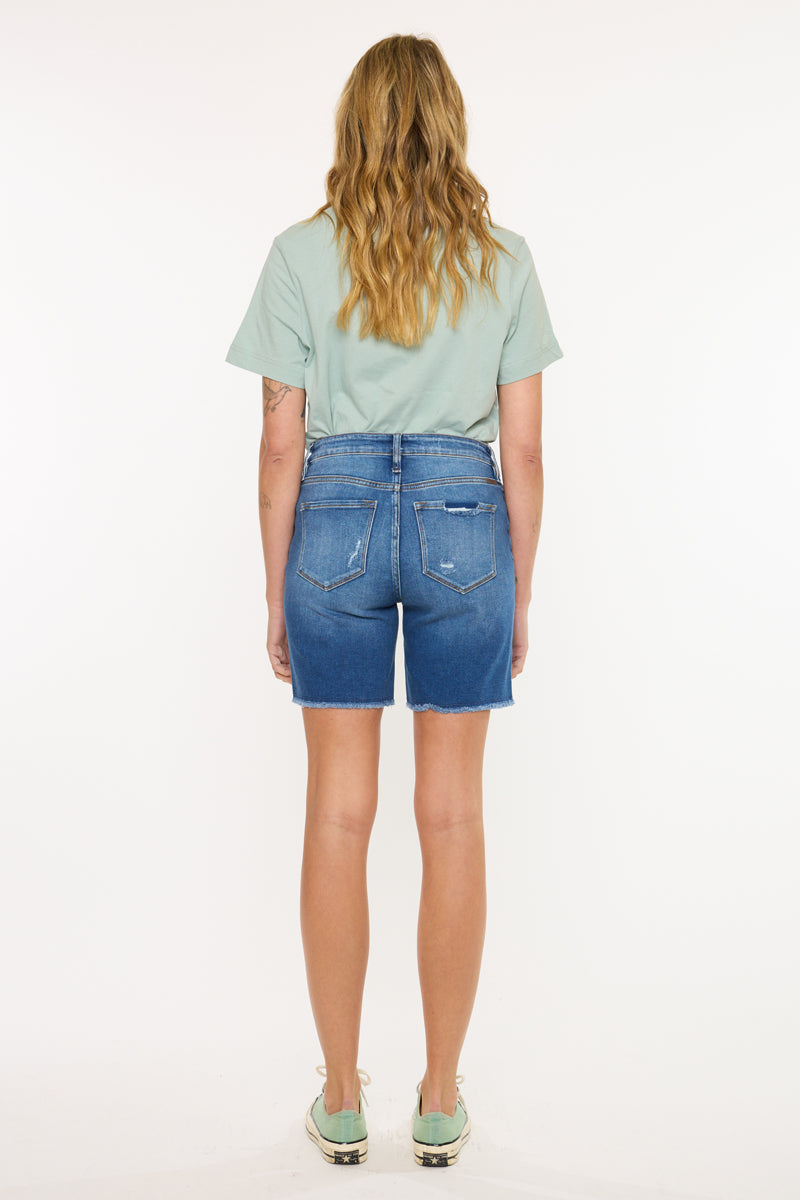 Sandy High Rise Bermuda Shorts - Official Kancan USA