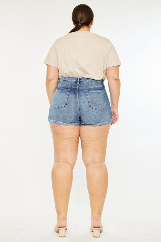 Lyric Ultra High Rise Shorts (Plus Size) - Official Kancan USA