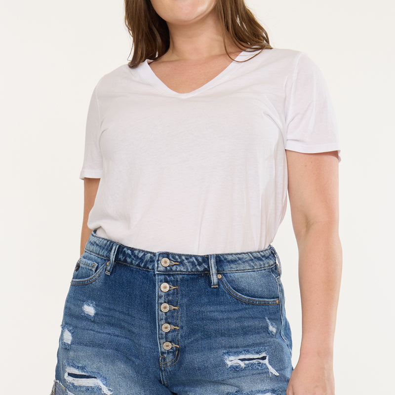 Lyric Ultra High Rise Shorts (Plus Size)