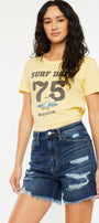 Jansen Ultra High Rise Boyfriend Shorts - Official Kancan USA