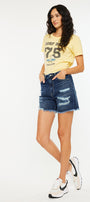 Jansen Ultra High Rise Boyfriend Shorts - Official Kancan USA