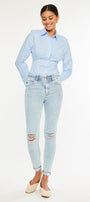 Kendall High Rise Ankle Skinny Jeans - Official Kancan USA