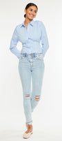 Kendall High Rise Ankle Skinny Jeans - Official Kancan USA