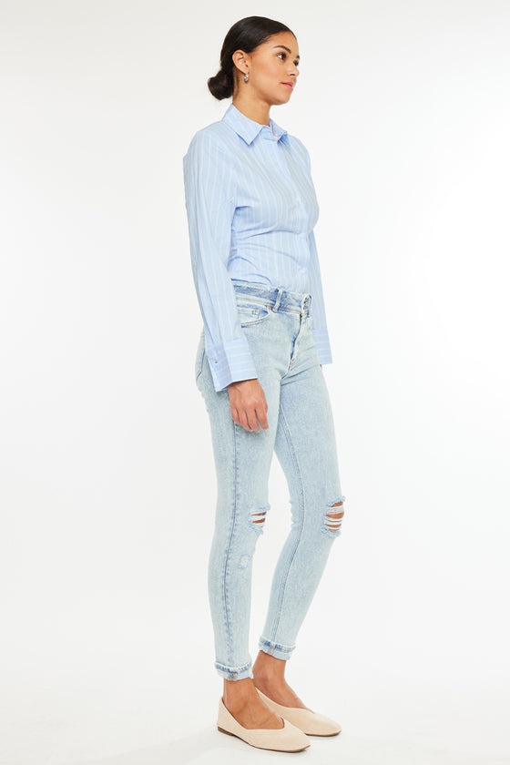 Kendall High Rise Ankle Skinny Jeans - Official Kancan USA