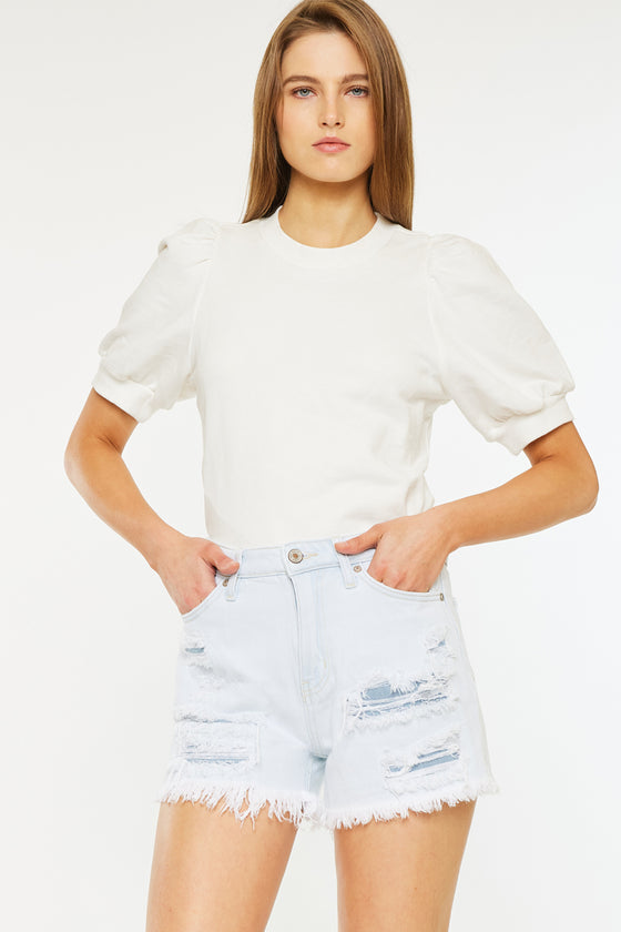 Rosie High Rise Shorts - Official Kancan USA