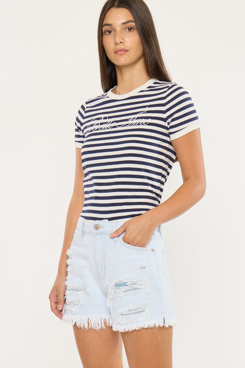 Rosie High Rise Shorts - Official Kancan USA