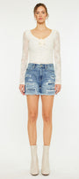 Rosie High Rise Shorts - Official Kancan USA