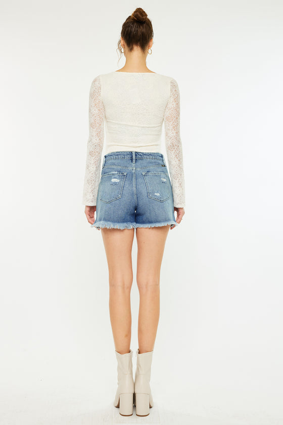 Rosie High Rise Shorts - Official Kancan USA