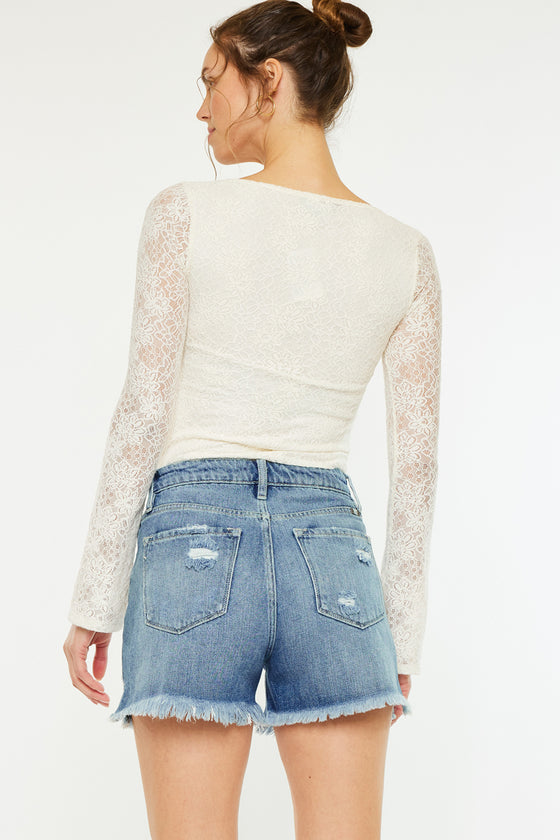 Rosie High Rise Shorts - Official Kancan USA