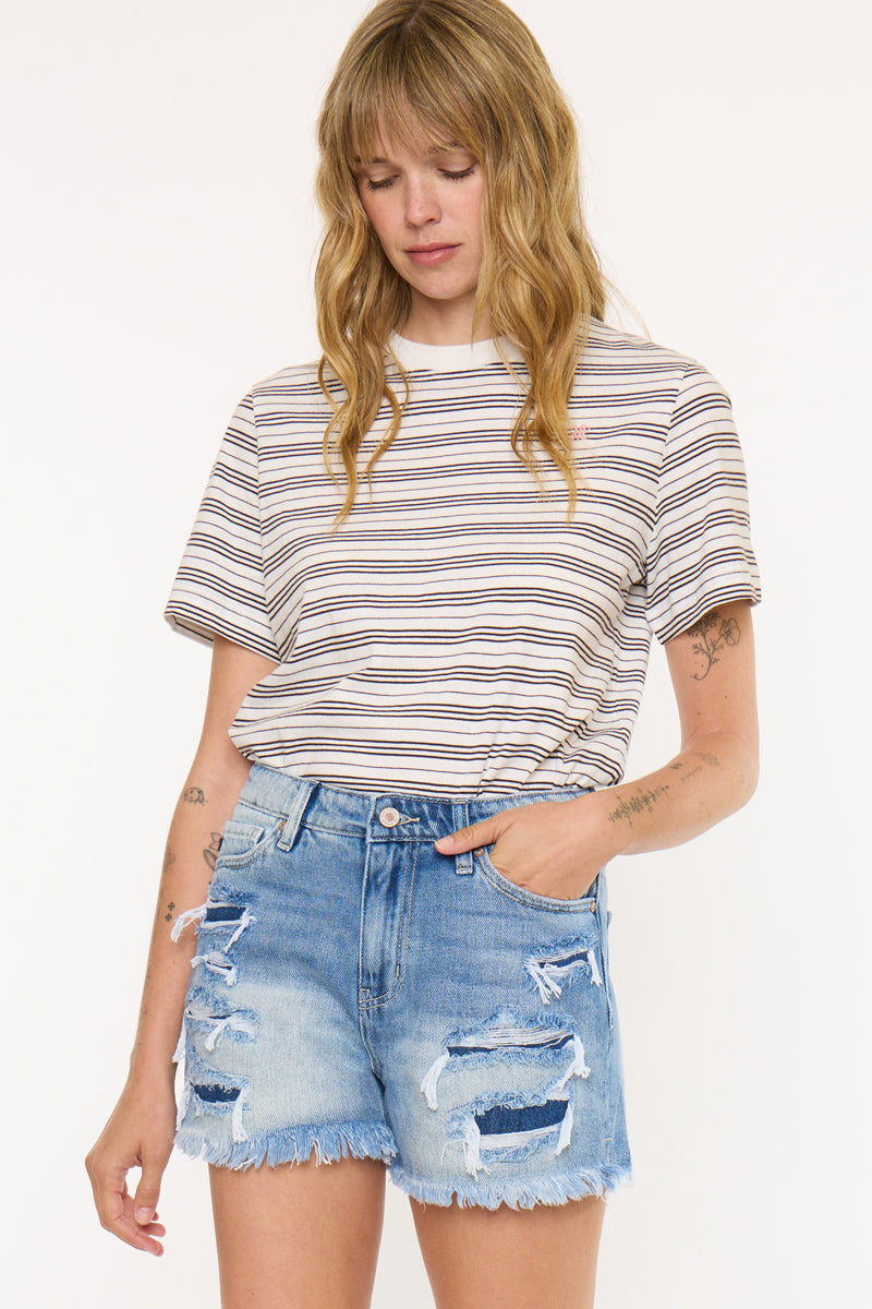 Rosie High Rise Shorts - Official Kancan USA
