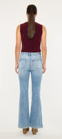 Dixie Ultra High Rise Flare Jeans (Petite) - Official Kancan USA