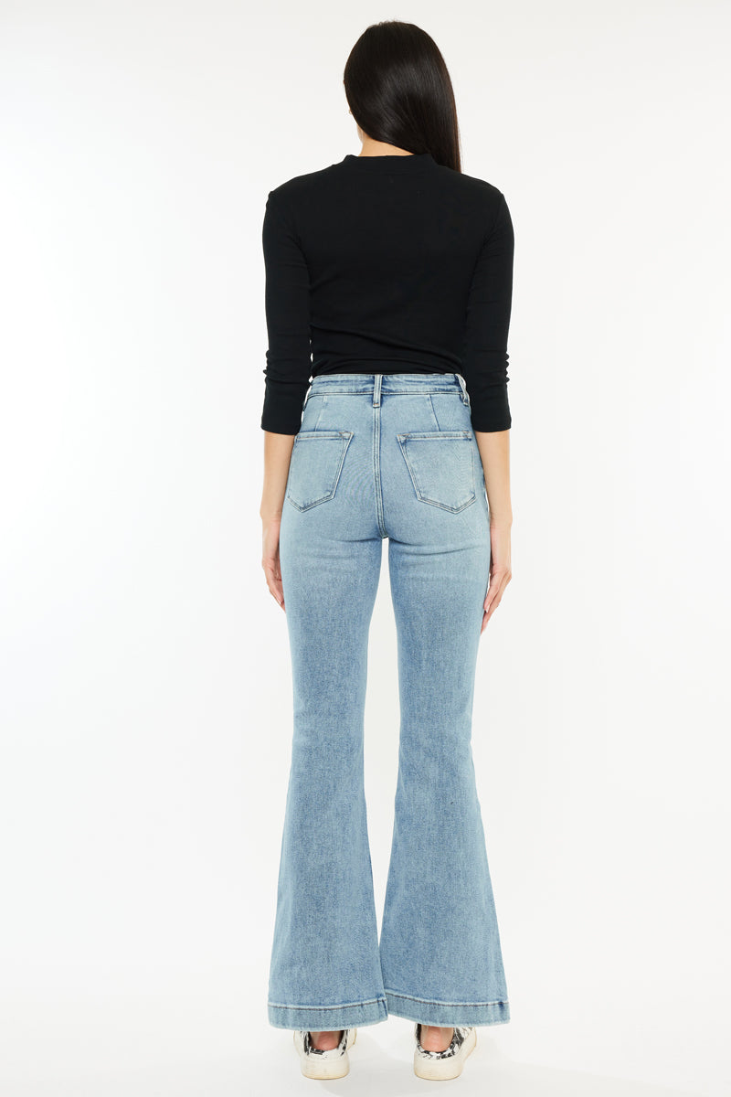 cantate Denim Flare Trousers