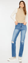 Sultana High Rise Slim Straight Jeans - Official Kancan USA