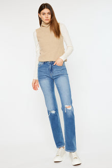  Sultana High Rise Slim Straight Jeans - Official Kancan USA