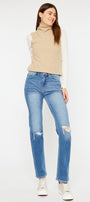Sultana High Rise Slim Straight Jeans - Official Kancan USA