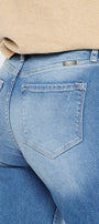 Sultana High Rise Slim Straight Jeans - Official Kancan USA