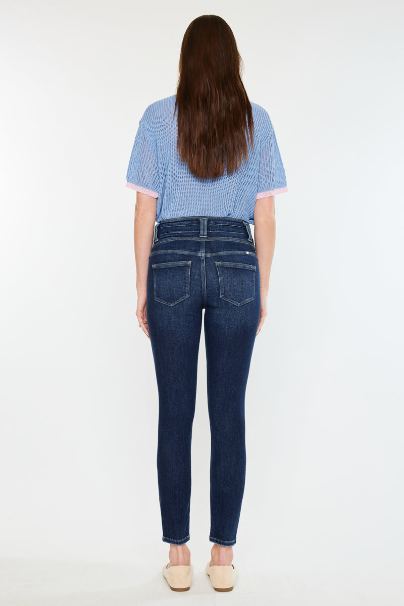 Alexandria High Rise Super Skinny Jeans - Official Kancan USA