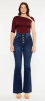 Blairen Ultra High Rise Flare Jeans- Curvy - Official Kancan USA