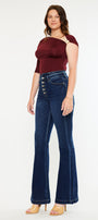 Blairen Ultra High Rise Flare Jeans- Curvy - Official Kancan USA
