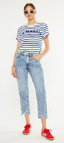 Harvey Ultra High Rise Mom Jeans - Official Kancan USA
