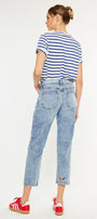 Harvey Ultra High Rise Mom Jeans - Official Kancan USA