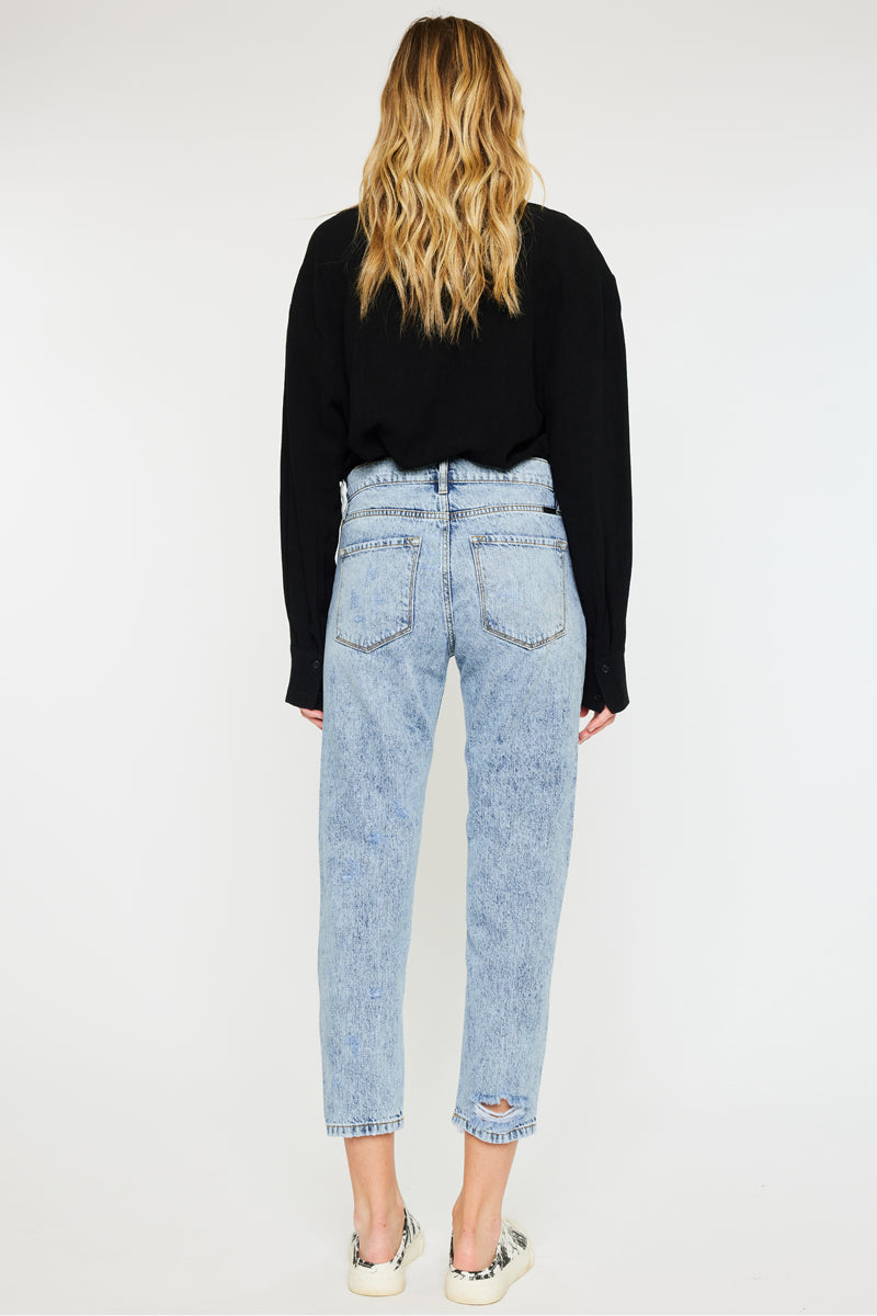 Harvey Ultra High Rise Mom Jeans - Official Kancan USA