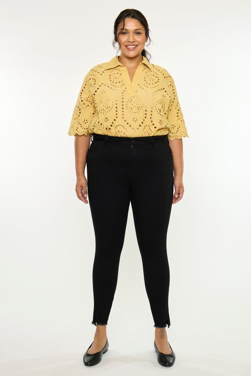 Hadlee High Rise Ankle Skinny ( Plus ) - Official Kancan USA